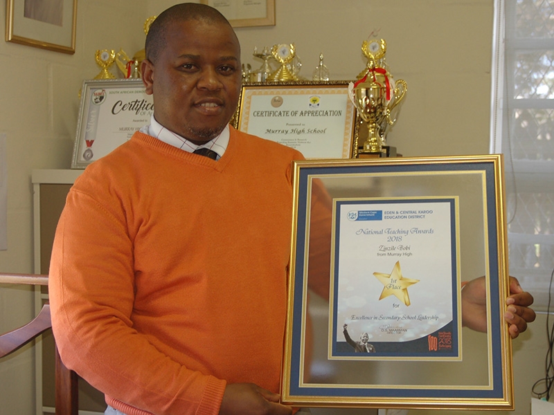 Tata Zinzile Bobi miracle principal of Murray High School