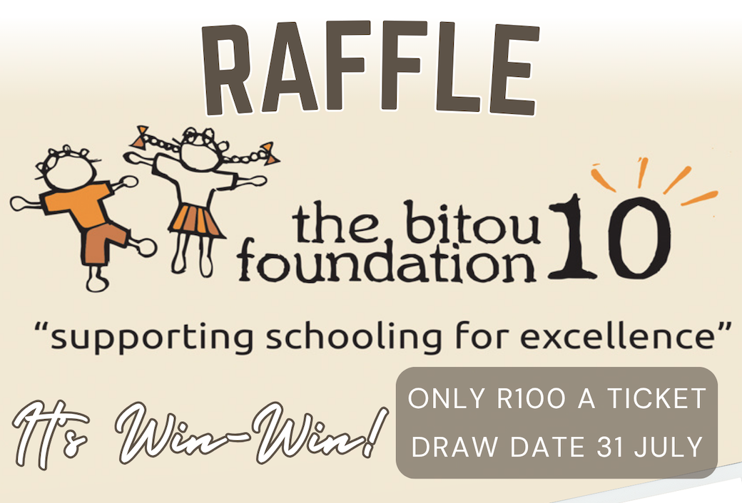 BITOU 10 FOUNDATION RAFFLE LAUNCH!
