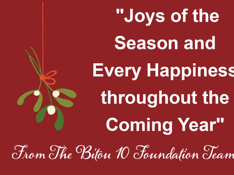 Season's Greetings from the Bitou 10 Foundation!